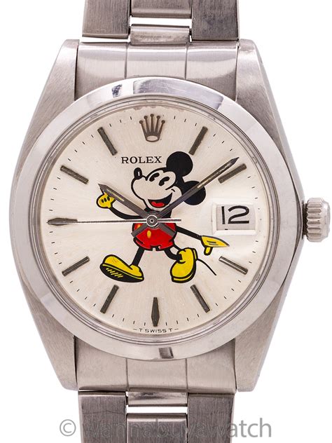 rolex 6694 mickey mouse dial|rolex oysterdate date 6694.